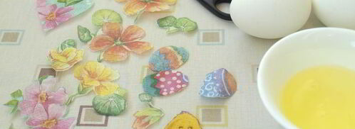 пасхальные яйца в стиле декупаж. Шаг 2