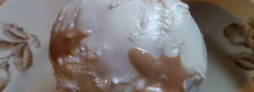 сахарная глазурь на желатине для куличей. Шаг 2