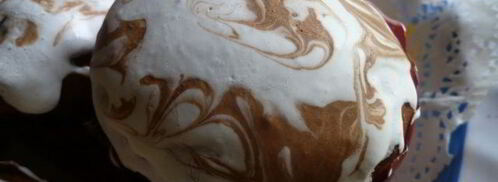 сахарная глазурь на желатине для куличей. Шаг 6