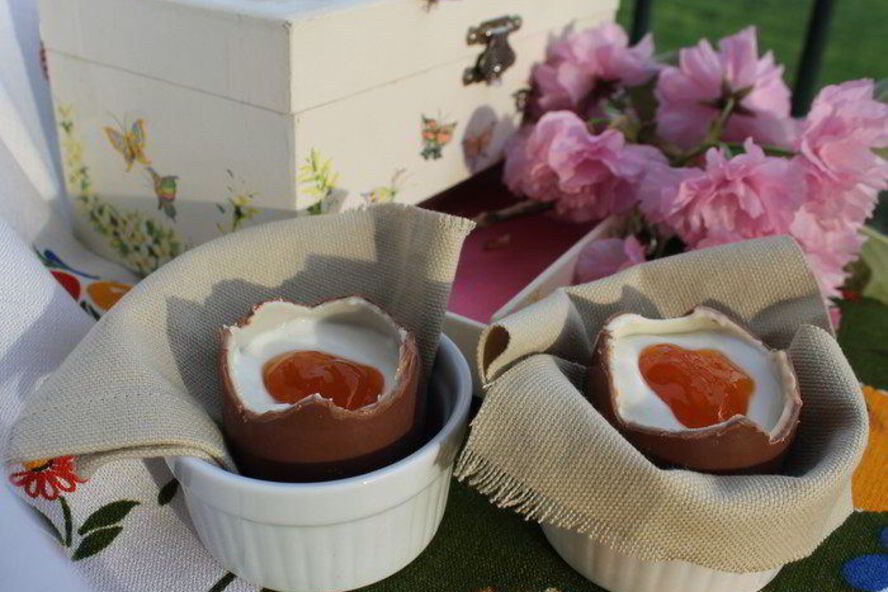 Рецепт шоколадные пасхальные яйца