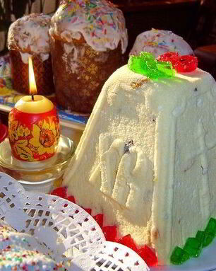 Творожная пасха с агар-агаром