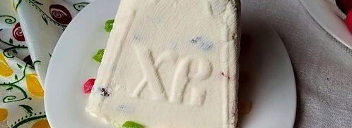 творожная пасха с цукатами без яиц. Шаг 10