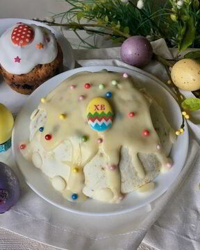 Творожная пасха Сливочное облако без яиц