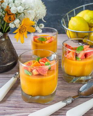 Персиково-апельсиновое желе