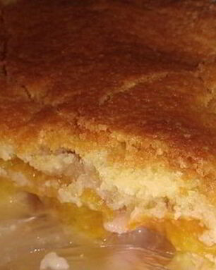 Персиковый пудинг