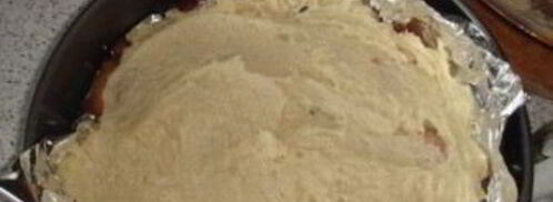 персиковый пудинг. Шаг 4