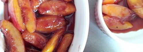 пряный персиковый крамбл. Шаг 5