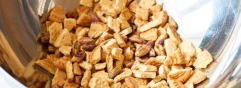 шоколадная колбаса с ромом и фисташками. Шаг 3