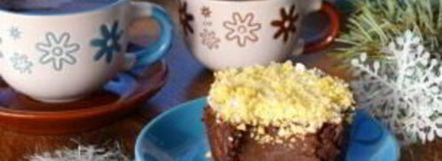 шоколадный десерт гормон счастья. Шаг 7