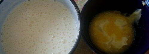 шоколадные мадлен с кокосовой начинкой. Шаг 4