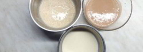 сметанное желе полосатое. Шаг 4