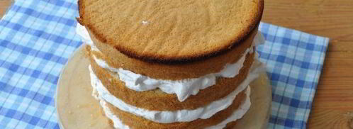 черно-белый торт-суфле. Шаг 9