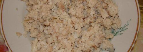 диетическое рыбное суфле с рыбой в духовке. Шаг 2