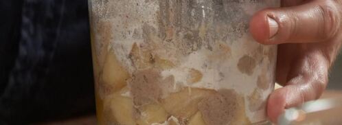 копченая утка с яблочным суфле. Шаг 2