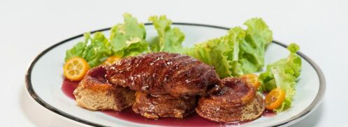 копченая утка с яблочным суфле. Шаг 7