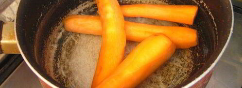 корзиночки с морковным суфле, вешенками и тыквенными семечками. Шаг 2