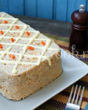 Курино-грибное суфле