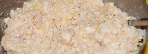 куриное суфле с тыквой, сыром и творогом. Шаг 5