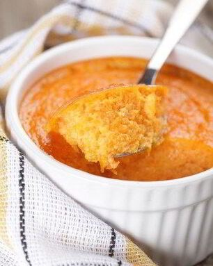 Сладкое морковное суфле