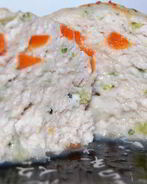 Суфле из индейки с овощами