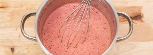 суфле из клубники с желатином. Шаг 9