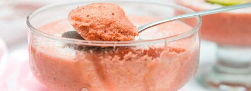 суфле из клубники с желатином. Шаг 13