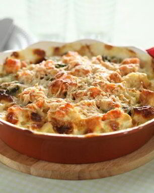 Суфле из курицы с цветной капустой