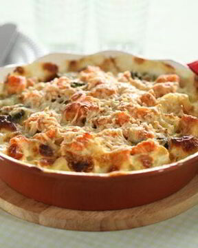 Суфле из курицы с цветной капустой