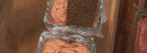 суфле из лосося с цитрусовым салатом. Шаг 2