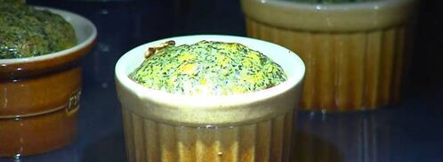 суфле из шпината и моркови. Шаг 9