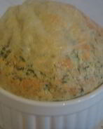 Суфле из шпината с пармезаном