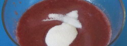 суфле из слив со сгущенным молоком. Шаг 4