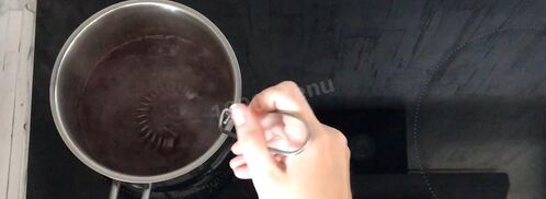 суфле птичье молоко с желатином. Шаг 14