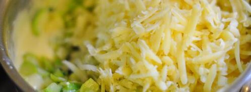 суфле с чеддером и кабачками. Шаг 9