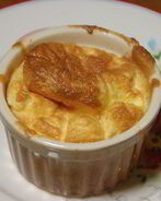 Суфле с зеленым горошком