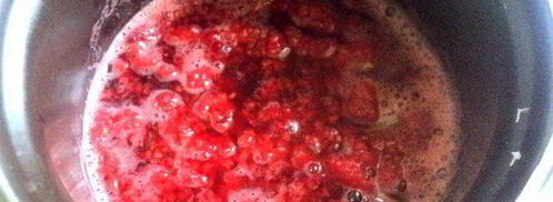 торт-суфле с малиной. Шаг 4