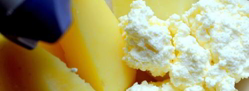 творожно-картофельное суфле с кинзой. Шаг 2