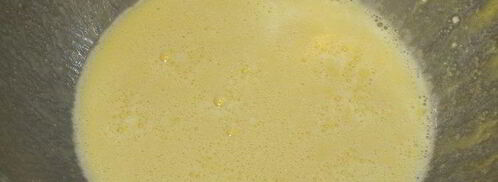 воздушное творожное суфле с малиновым соусом. Шаг 4