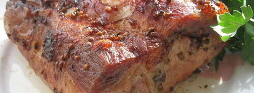 запеченная свинина с суфле из зеленого горошка бабочки прилетели. Шаг 5