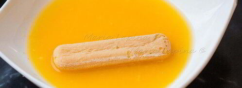 апельсиновый тирамису с мятным сиропом. Шаг 11