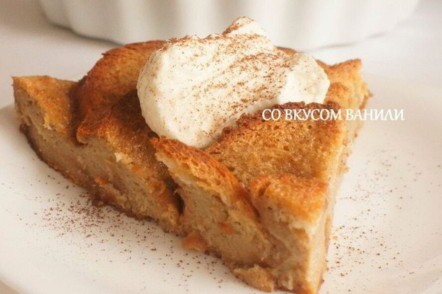 Рецепт хлебный пудинг тирамису