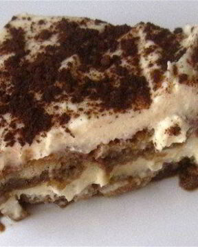 Нежное тирамису с ромом