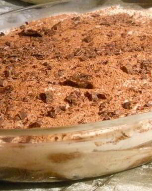 Шоколадно-мятный тирамису