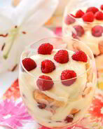 Тирамису с малиной