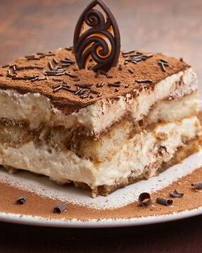 Тирамису с яблоками