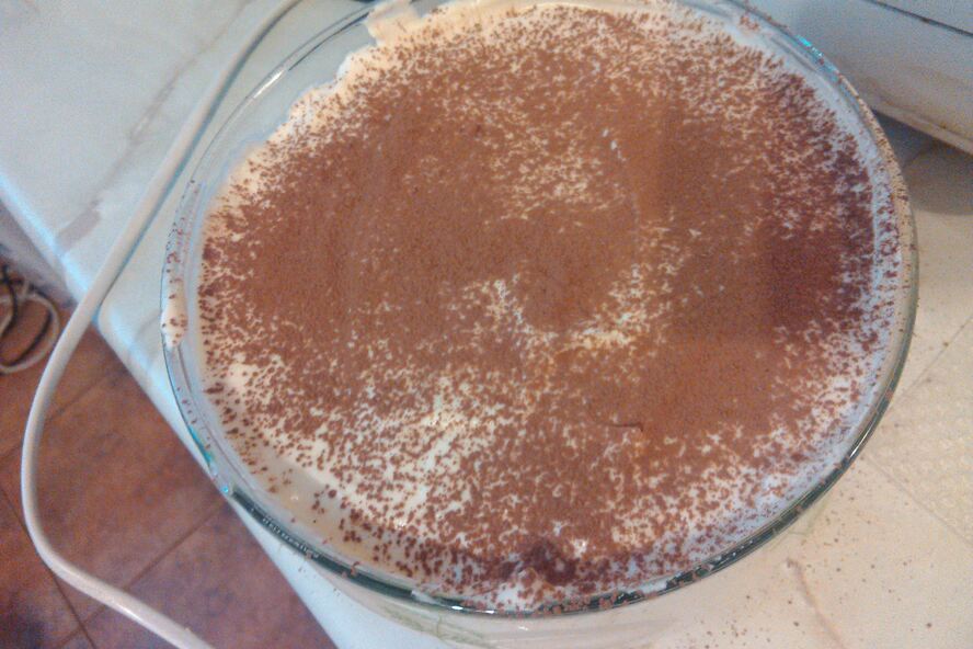 Рецепт тирамису со сливками