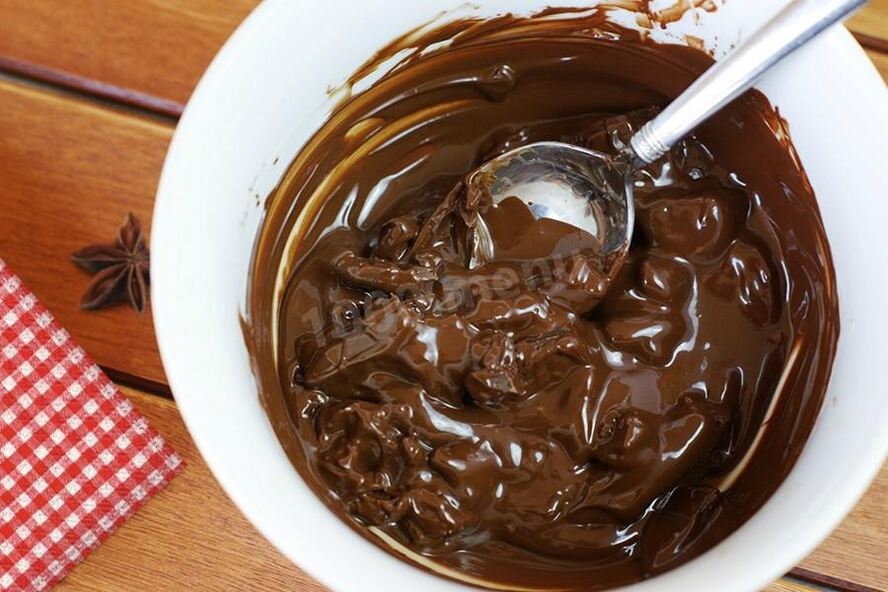 Рецепт топленый шоколад в микроволновке