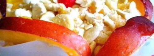 творожно-фруктовый десерт. Шаг 9