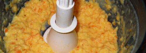 творожный пудинг с апельсином и ягодами. Шаг 5