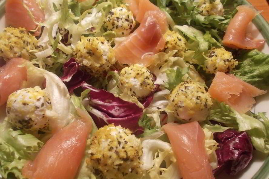 Рецепт творожные шарики с семгой